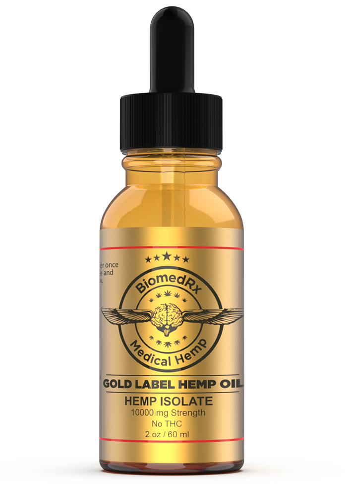 Gold Label CBD Oil 10,000mg Strength