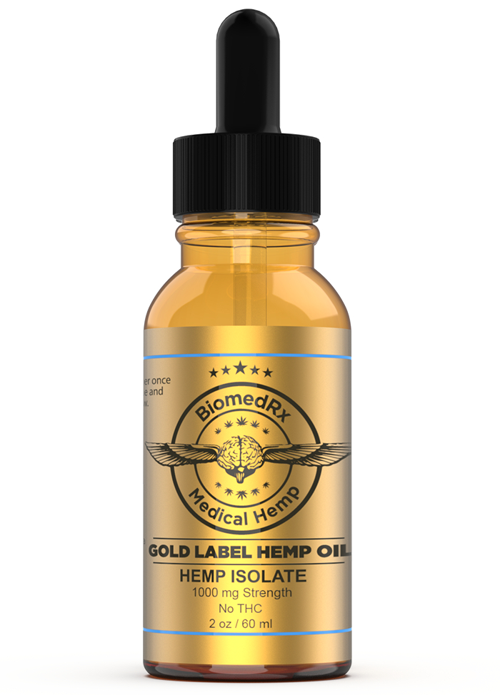 Gold Label CBD Oil 1,000mg Strength